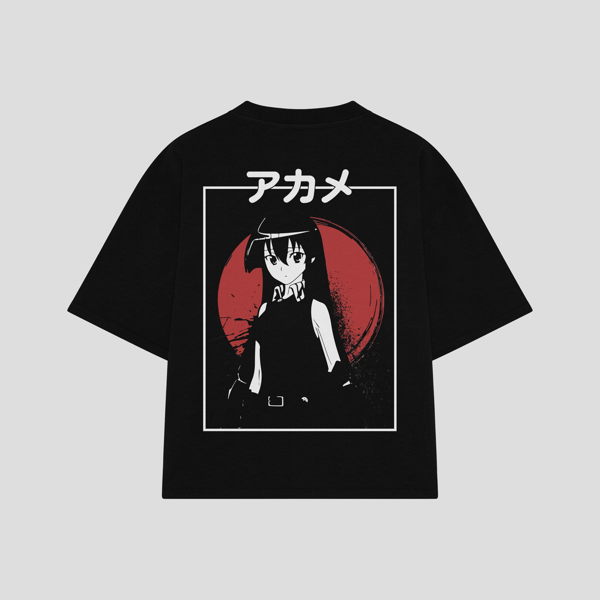 Playera streetwear premium de anime y gaming ExtraLife MX, corte oversized drop shoulder ligero y fresco en color Deep Black y Off-White, moda urbana mexicana de culto.