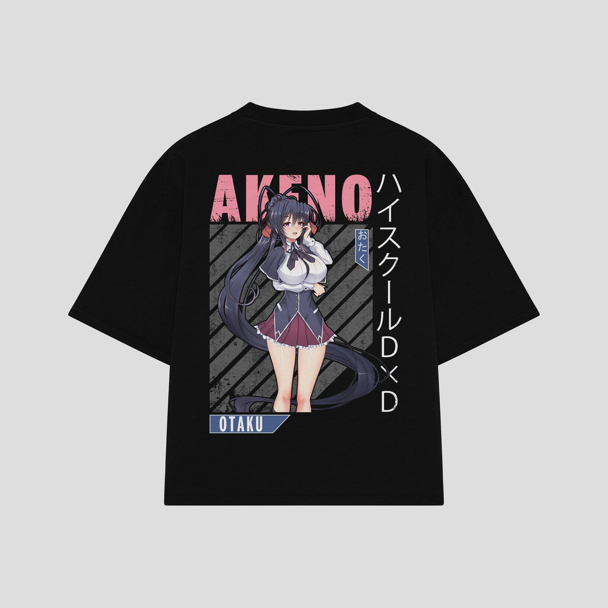 Playera streetwear premium de anime y gaming ExtraLife MX, corte oversized drop shoulder ligero y fresco en color Deep Black y Off-White, moda urbana mexicana de culto.