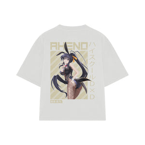 Playera streetwear premium de anime y gaming ExtraLife MX, corte oversized drop shoulder ligero y fresco en color Deep Black y Off-White, moda urbana mexicana de culto.