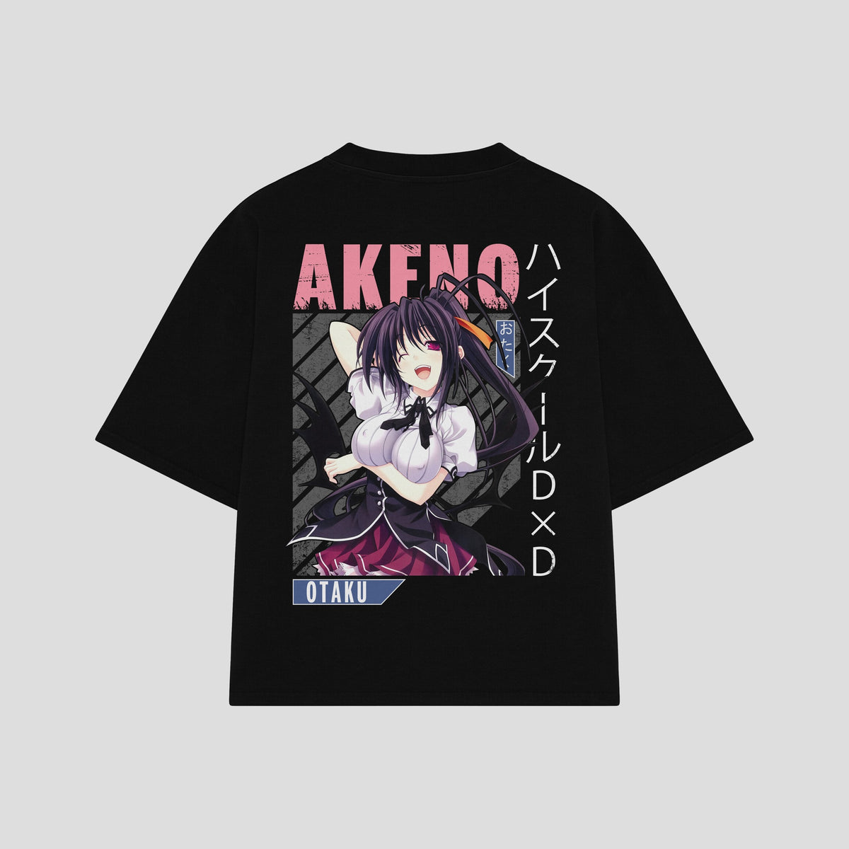 Playera streetwear premium de anime y gaming ExtraLife MX, corte oversized drop shoulder ligero y fresco en color Deep Black y Off-White, moda urbana mexicana de culto.