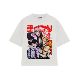 Playera streetwear premium de anime y gaming ExtraLife MX, corte oversized drop shoulder ligero y fresco en color Deep Black y Off-White, moda urbana mexicana de culto.