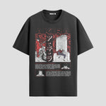 Playera urbana de anime y gaming ExtraLife MX, corte Classic Premium unisex ligero y transpirable en color Deep Black y Pure White, ropa de uso diario para gym y casual.