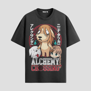 Playera urbana de anime y gaming ExtraLife MX, corte Classic Premium unisex ligero y transpirable en color Deep Black y Pure White, ropa de uso diario para gym y casual.