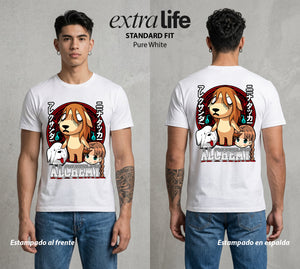 La Isla del Descanso | Transmutacion Isleña #00044 - Playera Classic Premium | Pure White - Foto en modelo