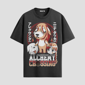 Playera urbana de anime y gaming ExtraLife MX, corte Classic Premium unisex ligero y transpirable en color Deep Black y Pure White, ropa de uso diario para gym y casual.