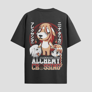 Playera urbana de anime y gaming ExtraLife MX, corte Classic Premium unisex ligero y transpirable en color Deep Black y Pure White, ropa de uso diario para gym y casual.