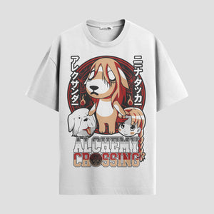 Playera urbana de anime y gaming ExtraLife MX, corte Classic Premium unisex ligero y transpirable en color Deep Black y Pure White, ropa de uso diario para gym y casual.