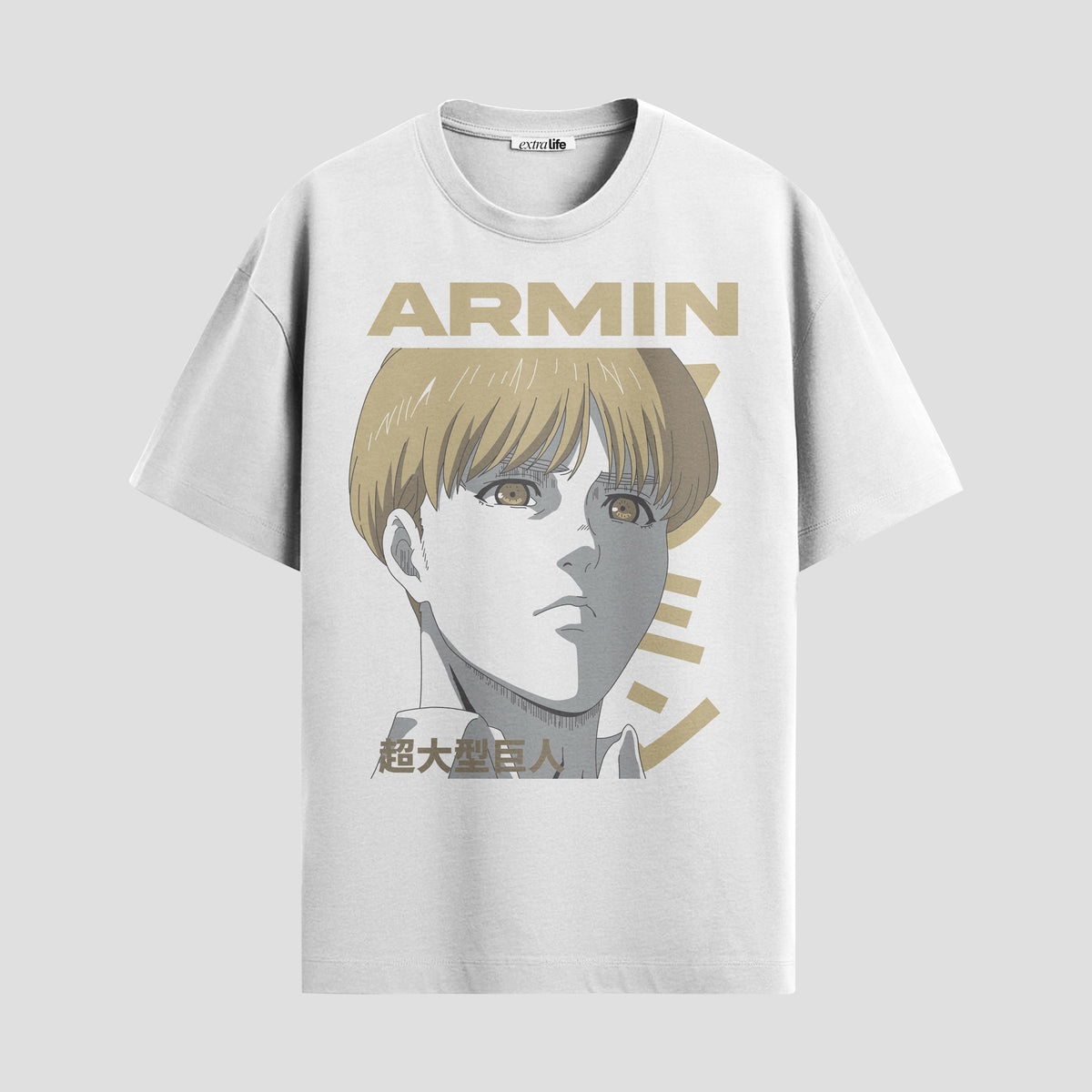 Playera urbana de anime y gaming ExtraLife MX, corte Classic Premium unisex ligero y transpirable en color Deep Black y Pure White, ropa de uso diario para gym y casual.