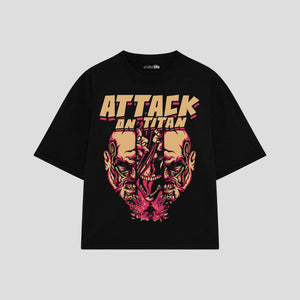 Playera streetwear premium de anime y gaming ExtraLife MX, corte oversized drop shoulder ligero y fresco en color Deep Black y Off-White, moda urbana mexicana de culto.
