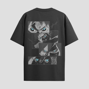 Playera urbana de anime y gaming ExtraLife MX, corte Classic Premium unisex ligero y transpirable en color Deep Black y Pure White, ropa de uso diario para gym y casual.