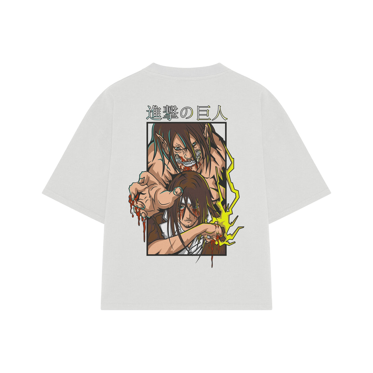 Playera streetwear premium de anime y gaming ExtraLife MX, corte oversized drop shoulder ligero y fresco en color Deep Black y Off-White, moda urbana mexicana de culto.
