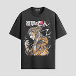 Playera urbana de anime y gaming ExtraLife MX, corte Classic Premium unisex ligero y transpirable en color Deep Black y Pure White, ropa de uso diario para gym y casual.