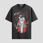 Playera urbana de anime y gaming ExtraLife MX, corte Classic Premium unisex ligero y transpirable en color Deep Black y Pure White, ropa de uso diario para gym y casual.