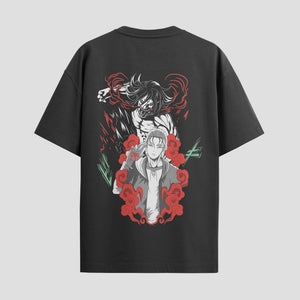 Playera urbana de anime y gaming ExtraLife MX, corte Classic Premium unisex ligero y transpirable en color Deep Black y Pure White, ropa de uso diario para gym y casual.