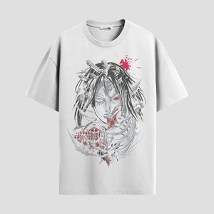 Playera urbana de anime y gaming ExtraLife MX, corte Classic Premium unisex ligero y transpirable en color Deep Black y Pure White, ropa de uso diario para gym y casual.