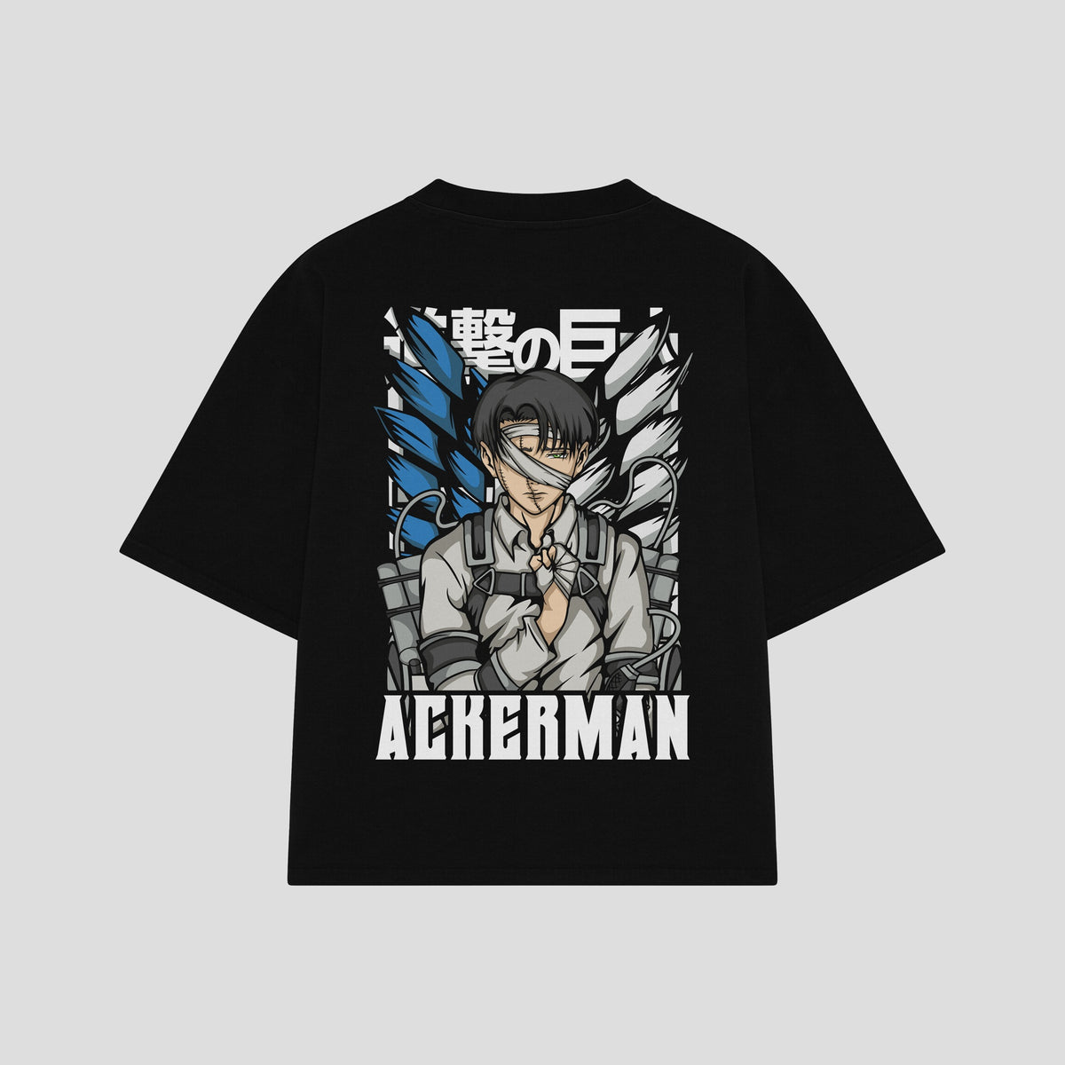 Playera streetwear premium de anime y gaming ExtraLife MX, corte oversized drop shoulder ligero y fresco en color Deep Black y Off-White, moda urbana mexicana de culto.