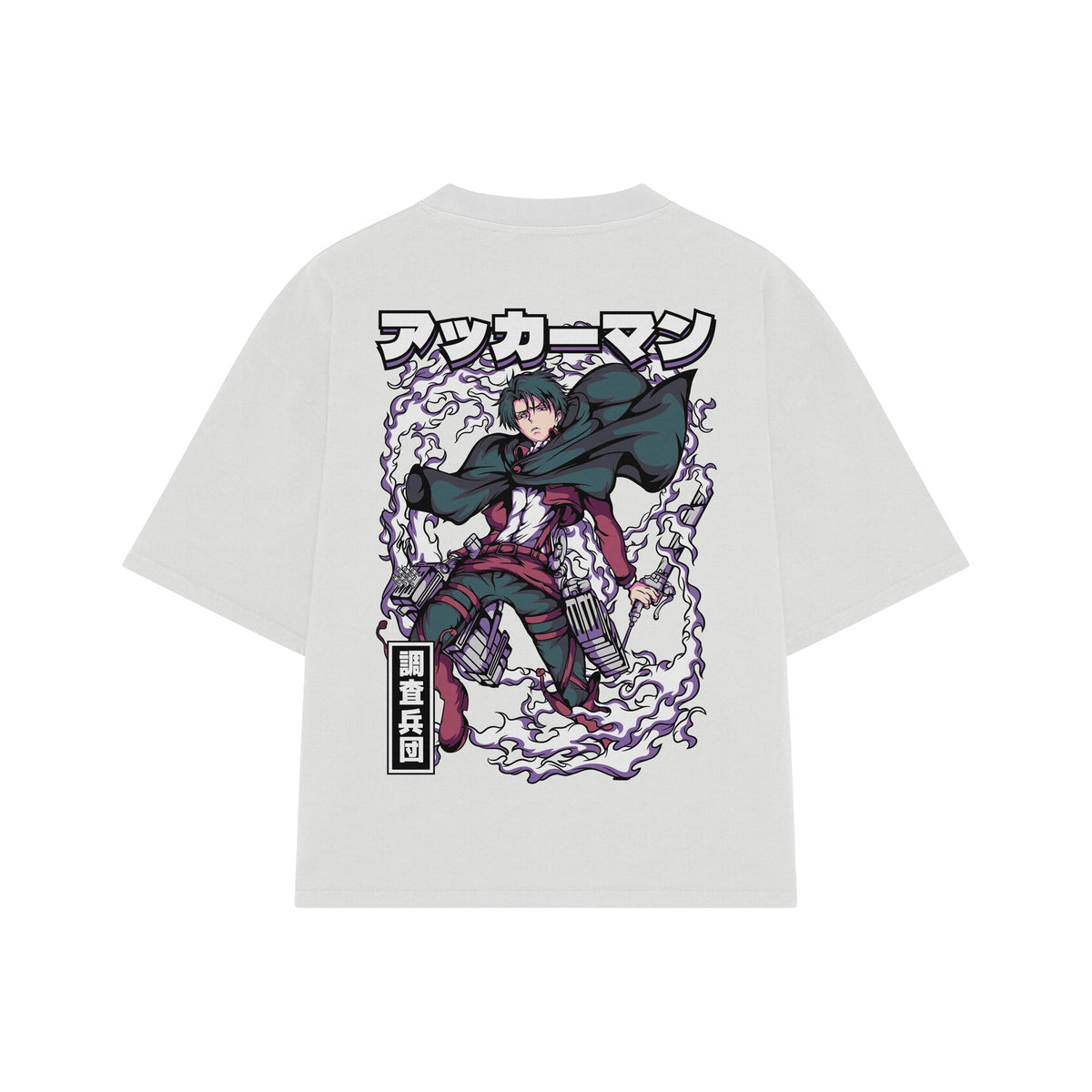 Playera streetwear premium de anime y gaming ExtraLife MX, corte oversized drop shoulder ligero y fresco en color Deep Black y Off-White, moda urbana mexicana de culto.