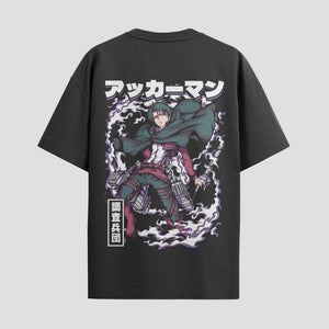 Playera urbana de anime y gaming ExtraLife MX, corte Classic Premium unisex ligero y transpirable en color Deep Black y Pure White, ropa de uso diario para gym y casual.