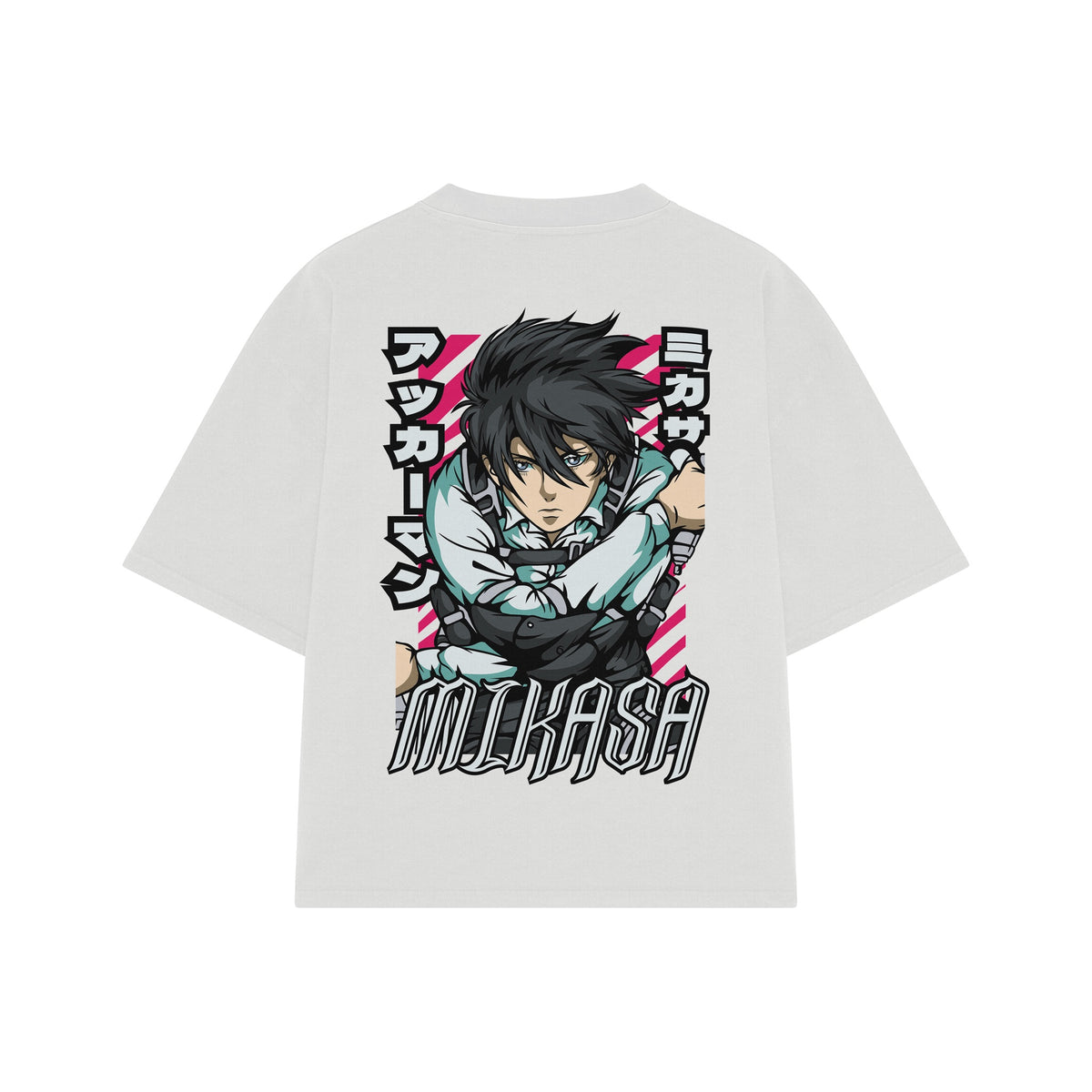 Playera streetwear premium de anime y gaming ExtraLife MX, corte oversized drop shoulder ligero y fresco en color Deep Black y Off-White, moda urbana mexicana de culto.