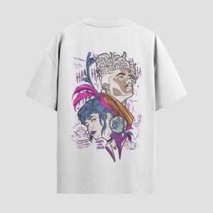 Playera urbana de anime y gaming ExtraLife MX, corte Classic Premium unisex ligero y transpirable en color Deep Black y Pure White, ropa de uso diario para gym y casual.