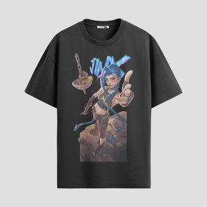 Playera urbana de anime y gaming ExtraLife MX, corte Classic Premium unisex ligero y transpirable en color Deep Black y Pure White, ropa de uso diario para gym y casual.