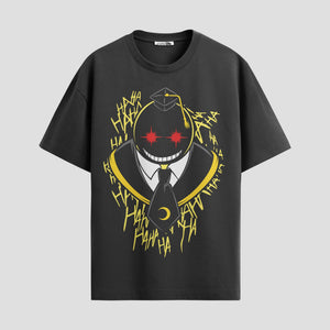 Playera urbana de anime y gaming ExtraLife MX, corte Classic Premium unisex ligero y transpirable en color Deep Black y Pure White, ropa de uso diario para gym y casual.