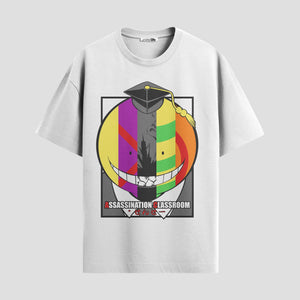 Playera urbana de anime y gaming ExtraLife MX, corte Classic Premium unisex ligero y transpirable en color Deep Black y Pure White, ropa de uso diario para gym y casual.