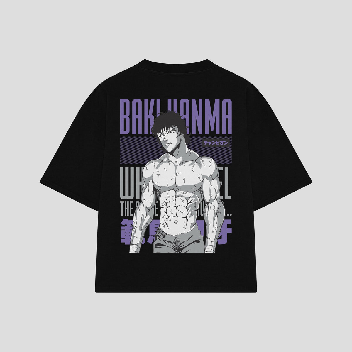 Playera streetwear premium de anime y gaming ExtraLife MX, corte oversized drop shoulder ligero y fresco en color Deep Black y Off-White, moda urbana mexicana de culto.