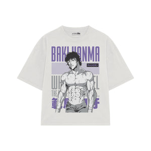 Playera streetwear premium de anime y gaming ExtraLife MX, corte oversized drop shoulder ligero y fresco en color Deep Black y Off-White, moda urbana mexicana de culto.