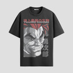 Playera urbana de anime y gaming ExtraLife MX, corte Classic Premium unisex ligero y transpirable en color Deep Black y Pure White, ropa de uso diario para gym y casual.