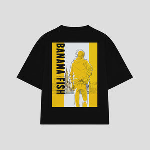 Playera streetwear premium de anime y gaming ExtraLife MX, corte oversized drop shoulder ligero y fresco en color Deep Black y Off-White, moda urbana mexicana de culto.