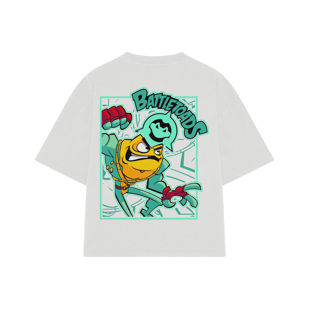 Playera streetwear premium de anime y gaming ExtraLife MX, corte oversized drop shoulder ligero y fresco en color Deep Black y Off-White, moda urbana mexicana de culto.