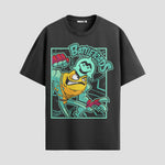 Playera urbana de anime y gaming ExtraLife MX, corte Classic Premium unisex ligero y transpirable en color Deep Black y Pure White, ropa de uso diario para gym y casual.