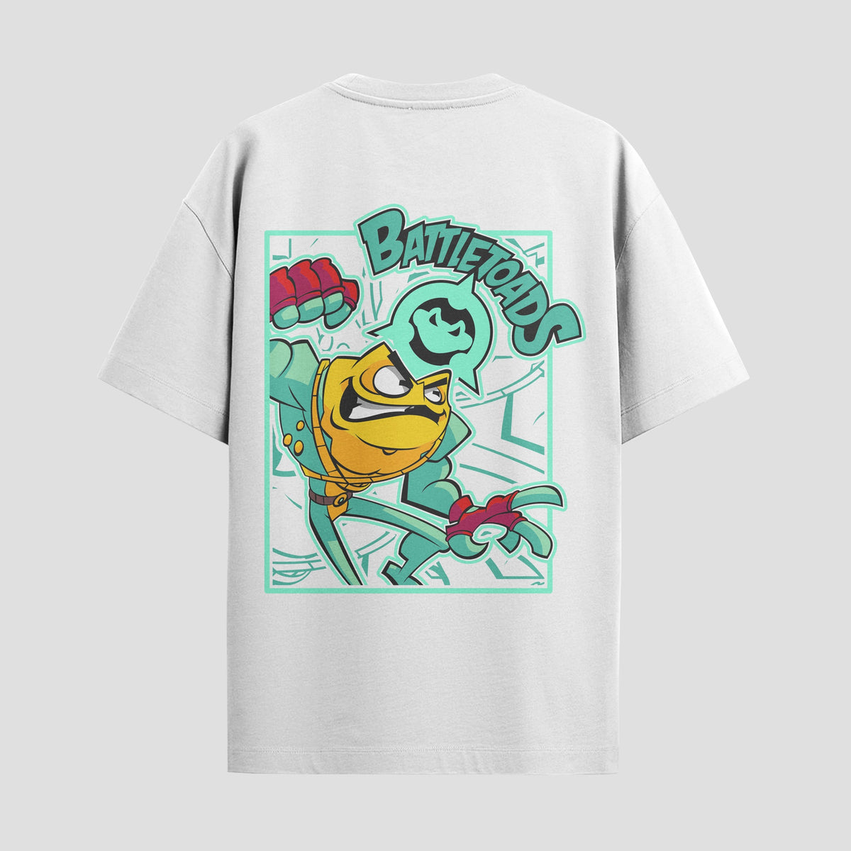 Playera urbana de anime y gaming ExtraLife MX, corte Classic Premium unisex ligero y transpirable en color Deep Black y Pure White, ropa de uso diario para gym y casual.