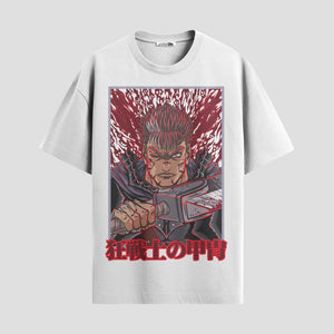 Playera urbana de anime y gaming ExtraLife MX, corte Classic Premium unisex ligero y transpirable en color Deep Black y Pure White, ropa de uso diario para gym y casual.