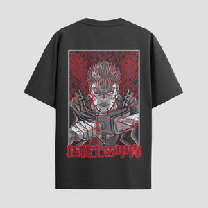 Playera urbana de anime y gaming ExtraLife MX, corte Classic Premium unisex ligero y transpirable en color Deep Black y Pure White, ropa de uso diario para gym y casual.