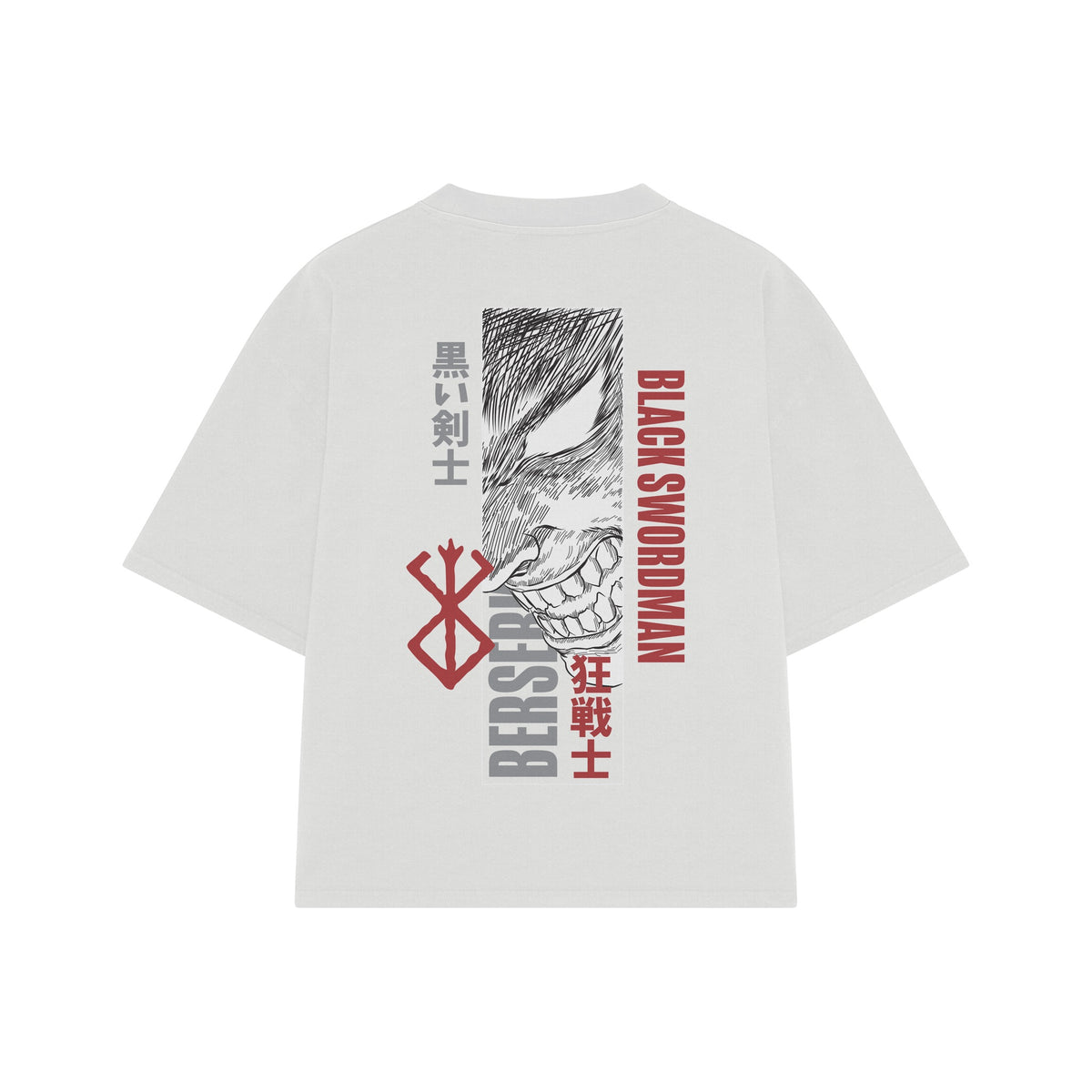 Playera streetwear premium de anime y gaming ExtraLife MX, corte oversized drop shoulder ligero y fresco en color Deep Black y Off-White, moda urbana mexicana de culto.