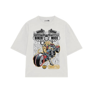 Playera streetwear premium de anime y gaming ExtraLife MX, corte oversized drop shoulder ligero y fresco en color Deep Black y Off-White, moda urbana mexicana de culto.