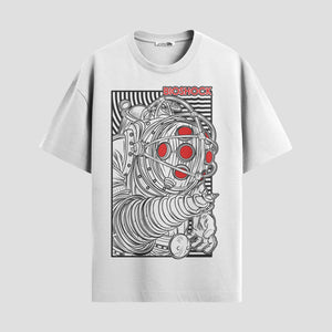 Playera urbana de anime y gaming ExtraLife MX, corte Classic Premium unisex ligero y transpirable en color Deep Black y Pure White, ropa de uso diario para gym y casual.