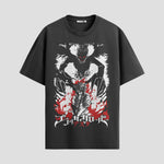 Playera urbana de anime y gaming ExtraLife MX, corte Classic Premium unisex ligero y transpirable en color Deep Black y Pure White, ropa de uso diario para gym y casual.