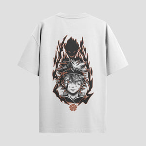 Playera urbana de anime y gaming ExtraLife MX, corte Classic Premium unisex ligero y transpirable en color Deep Black y Pure White, ropa de uso diario para gym y casual.