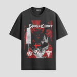 Playera urbana de anime y gaming ExtraLife MX, corte Classic Premium unisex ligero y transpirable en color Deep Black y Pure White, ropa de uso diario para gym y casual.