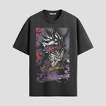 Playera urbana de anime y gaming ExtraLife MX, corte Classic Premium unisex ligero y transpirable en color Deep Black y Pure White, ropa de uso diario para gym y casual.