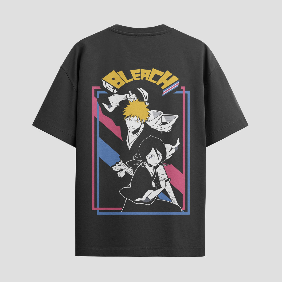 Playera urbana de anime y gaming ExtraLife MX, corte Classic Premium unisex ligero y transpirable en color Deep Black y Pure White, ropa de uso diario para gym y casual.