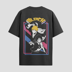 Playera urbana de anime y gaming ExtraLife MX, corte Classic Premium unisex ligero y transpirable en color Deep Black y Pure White, ropa de uso diario para gym y casual.