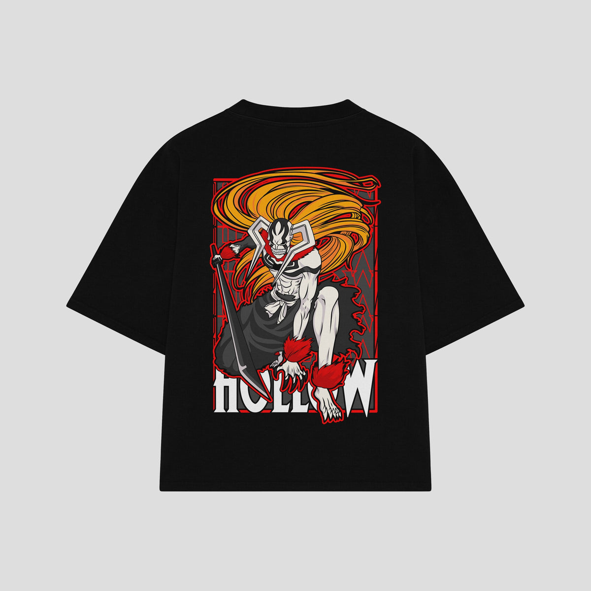 Playera streetwear premium de anime y gaming ExtraLife MX, corte oversized drop shoulder ligero y fresco en color Deep Black y Off-White, moda urbana mexicana de culto.