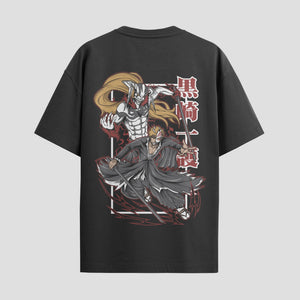 Playera urbana de anime y gaming ExtraLife MX, corte Classic Premium unisex ligero y transpirable en color Deep Black y Pure White, ropa de uso diario para gym y casual.