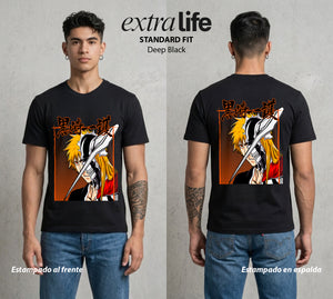El Mundo de las Almas | El Guardian del Alma #00261 - Playera Standard Fit | Deep Black - Foto en modelo
