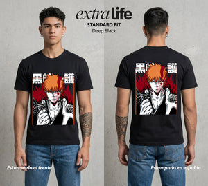El Mundo de las Almas | El Guardian del Alma #00268 - Playera Classic Premium | Deep Black - Foto en modelo