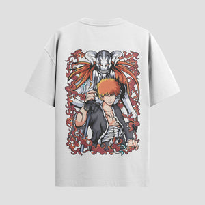 Playera urbana de anime y gaming ExtraLife MX, corte Classic Premium unisex ligero y transpirable en color Deep Black y Pure White, ropa de uso diario para gym y casual.